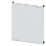 ALPHA 160 DIN, reserve section cover kit with support, RAL7035 H=600 W=500