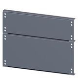 SIVACON, floor, closed, IP55, D: 400 mm, W: 400 mm, zinc-plated