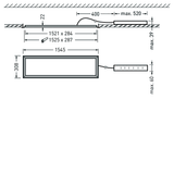 Recessed luminaires Arimo Fit C HCL Prisms White ETBLE 50W 5300lm Wide reduced glare UGR19 (W19) IK03 3 SDCM 8383563