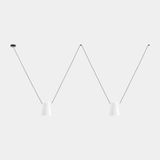 Pendant Attic Double Conic Shape E27 23W Black  00-7397-05-14