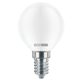 FIL. LED ECOLIGHT SFERA SATEN