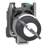 Metal KS 2-pos stay put KRLR 1NO Push-in