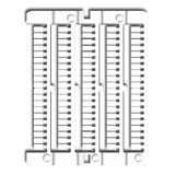 Marking tags 100x white (unmarked)