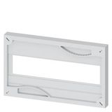 ALPHA, front cover, with cutout, D: 125 mm, H: 150 mm, W: 250 mm