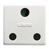Socket Outlet System 2M 2P+E 16A British Standard White