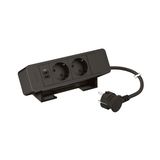 ON DESK 2 PC SCH USB CC CORDON