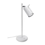 RING DESK LAMP WHITE GU10 1X40W IP20
