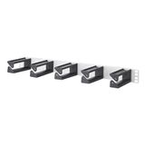 Cable manager 19 inches/1RU 100 mm RAL 7035 grey