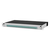 OpDAT slide patch panel splice 24xLC-D OM3