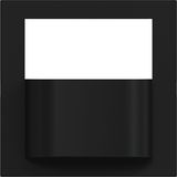 Motion detector cover, A.x/C.x, night black glossy