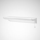Easy care Sanesca Multi-component Diffuser White rectangular ETDD 34W 4500lm asymmetric Wide (AW) IK06 3 SDCM
