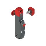NG series safety switch with lock and integrated control devices, with actuator