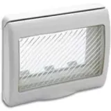 IP55 COVER 3MOD WITH FLAP