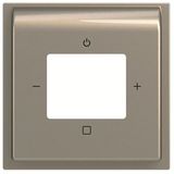 8252-79-101 CoverPlates (partly incl. Insert) Multimedia Champagne metallic