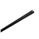 S-TRACK 3-phase surface-mounted track, black, 3m 