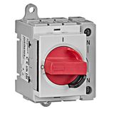 Emergency-Stop Main Switch 4-pole, modular, 25A