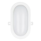 LED Bulkhead Basic 6W 3000K White Oval