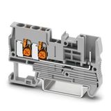 XT 2,5-TWIN/1P - Feed-through terminal block