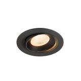 NUMINOS© MOVE L, recessed CL 2700K, 55ø, IP20, round, bl