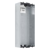 Housing size 1 flush-mounted for door station stainless steel ONE for door intercom systems
