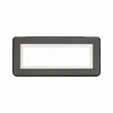 PERSONAL44 FR.PLATE GREY         7M