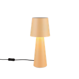 Nubian table lamp E27 fawn