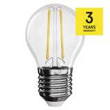 LED Bulb Filament Mini Globe / E27 / 1.8W (25W) / 250lm / Neutral White