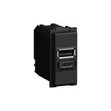 L.NOW - USB CHARGER TYPE A+C 1M 20W PD
