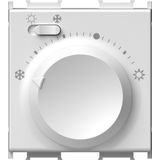 Heating/cooling Thermostat, 5-30øC, 3A, 2M, white