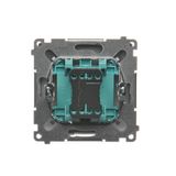 Time switch, anthracite, metalic