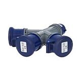 Hub (adapter) 15006 IP44 230V 16A