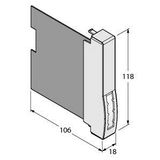 excom I/O System Power Supply Module, 24 VDC, Non-Ex   PSM24-N