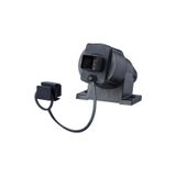 E-DAT Industry IP67 V4 surface mount housing + RJ45 field jack insert 