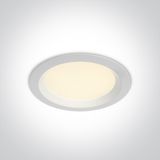 WHITE SMD LED UGR19 13W CCTV IP44 230V