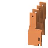 Connection vertical busbar rear right 30x 10 mm D: 800 mm