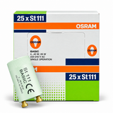 Starters for single operation at 230 V AC ( ST 111, ST 171, ST 173) 111 BASIC