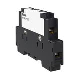 Auxiliary contact, 1 N/O, 1 NC, For use with P1, P3, intermediate