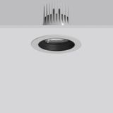 HELEDON maxi, 25 W, 2650 lm, 927, silver, on/off Recessed downlights, 