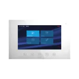 Indoor monitor - Display lcd touch Screen 7" - White color - 2 WIRE SYSTEM