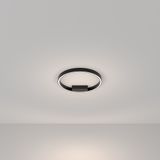 Modern Rim Ceiling lamp Black