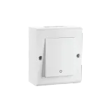 SWITCH SURFACE MOUNTED IP55 WHITE 6-PACK