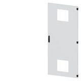 SIVACON, door, right, with cutout for filter fan, with ventilation openings