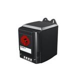 Heating panel fan, IP20, black