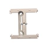 Surface-mounted box - an element extending a single box folded to multiple frames, satin, metallized