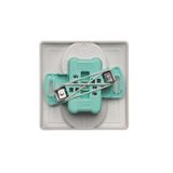 Triple switch, (module), 10AX, quick connection, white