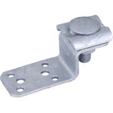 Z-shaped, HDG steel connection bracket