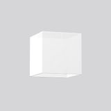 Shade L 307 B 307 H 300, Fabric Chintz colour: white