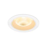 NUMINOS© L, recessed ceiling light, 3000K, 40ø IP20 round wh