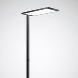 Free-standing luminaires Luceos S Prisms Black ETDD 90W 15300lm Wide reduced glare UGR19 (W19) IK02 3 SDCM