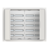 LFJW/A.1.55.1-914 | Cover 1-fold shutter icon, arrows | BASIC55 |914 WHITE
